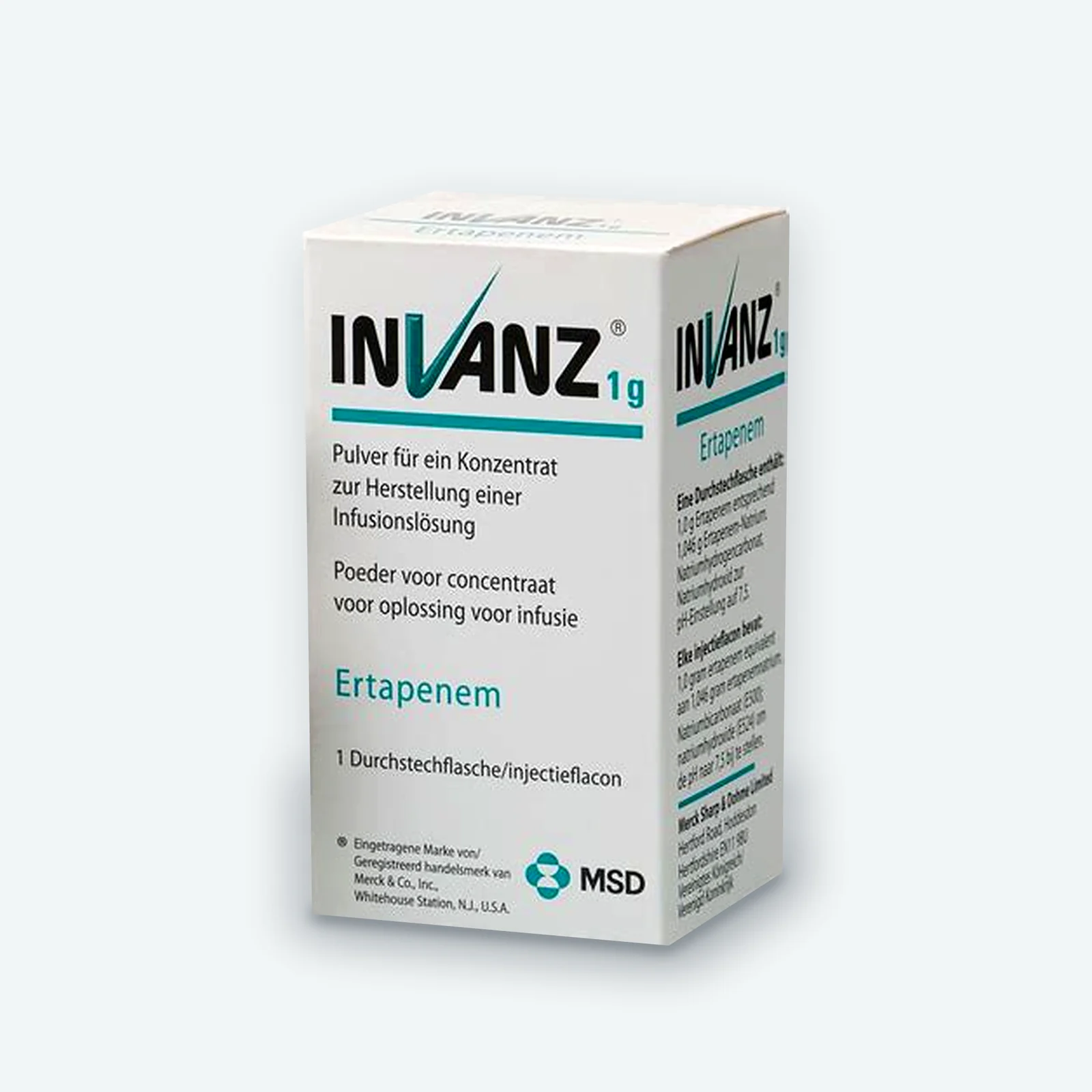 Invanz 1 g, 1 vial