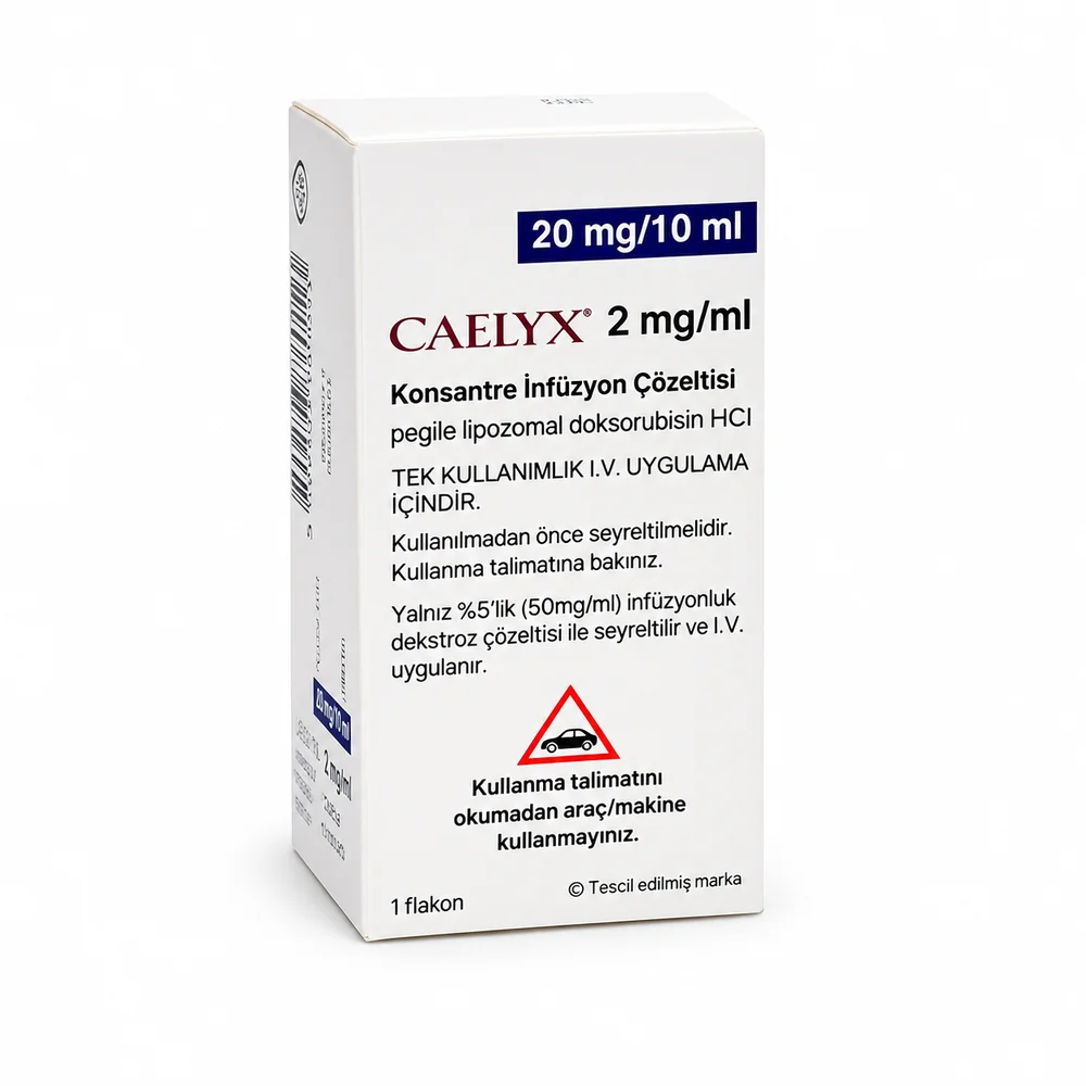 Caelyx 20 mg / 10 ml, 1 vial